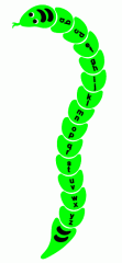 Alphabet Snake Measures 9 x 0.5m Approx